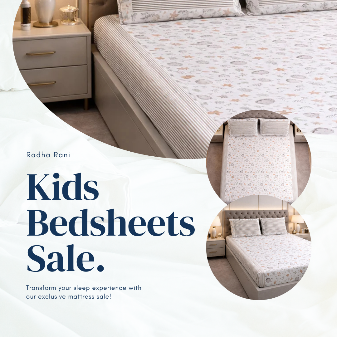 Buy Kids Bedsheet online in India: Soft & Safe Fabrics