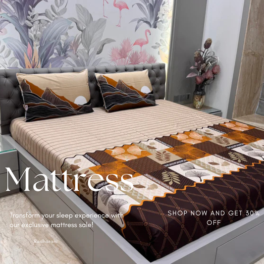 Buy King size cotton bedsheet online