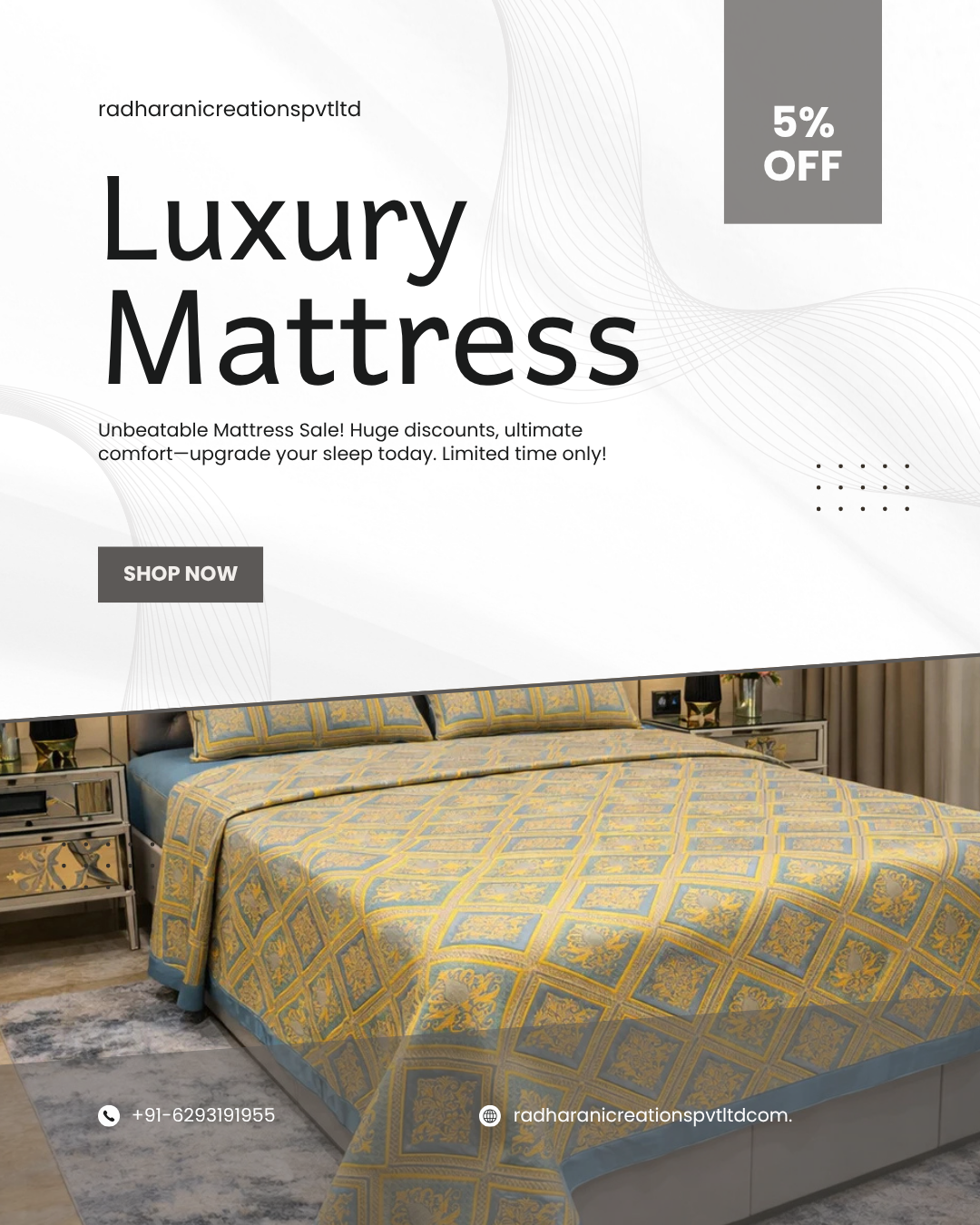 Best cotton bedsheet brand in india