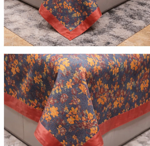 Floral Design Jacquard Pure Cotton Only Bedcover