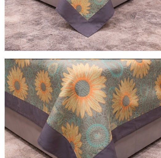 SunFlower Jacquard Pure Cotton Only Bedcover
