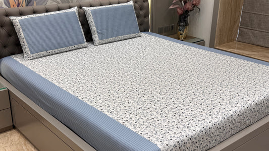 Imported Comfortable Cotton Mix & Match Bedsheet