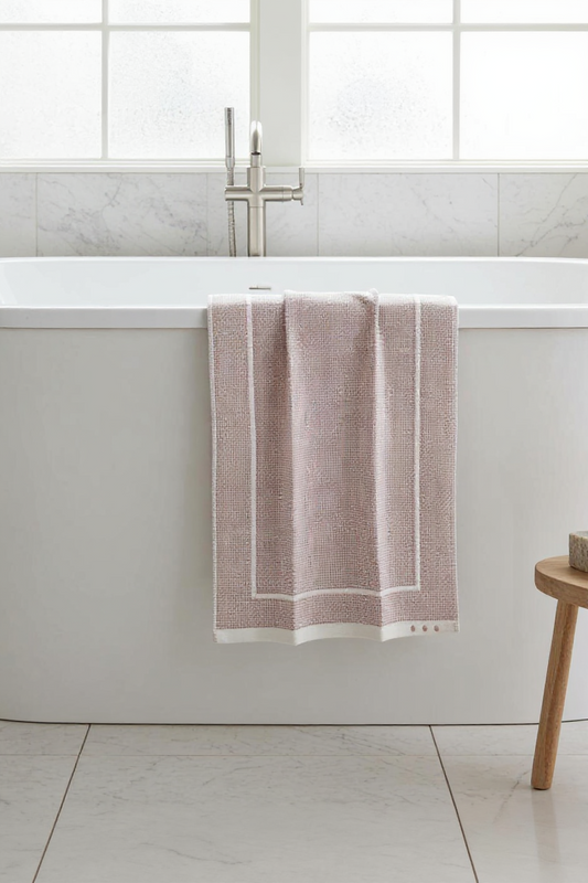 Woven Hand Towels Soft Mini Check Towel (Pack of 2)