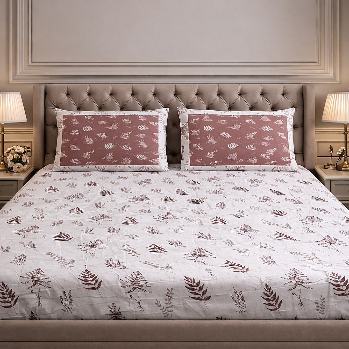 Pure Cotton Day- to- Day Use Bedsheet Printed